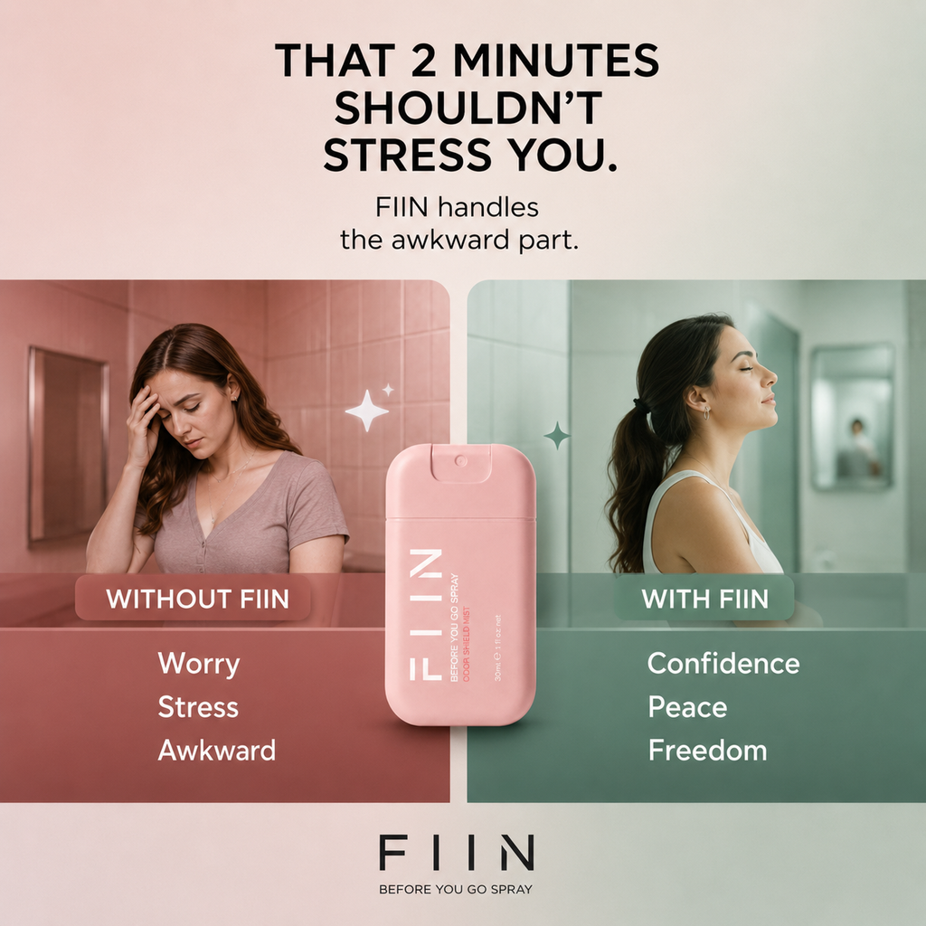 FIIN Before You Go Spray — Pink (30ml) | Odor Shield Mist